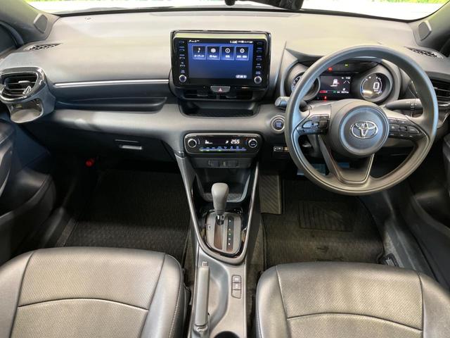 ヤリス G 禁煙車 衝突軽減 レーダークルーズ モデリスタエアロ 3眼LEDヘッド 純正ディスプレイオーディオ AppleCarPiay ドラレコ ETC Bluetooth オートハイビーム 16インチアルミ(2枚目)