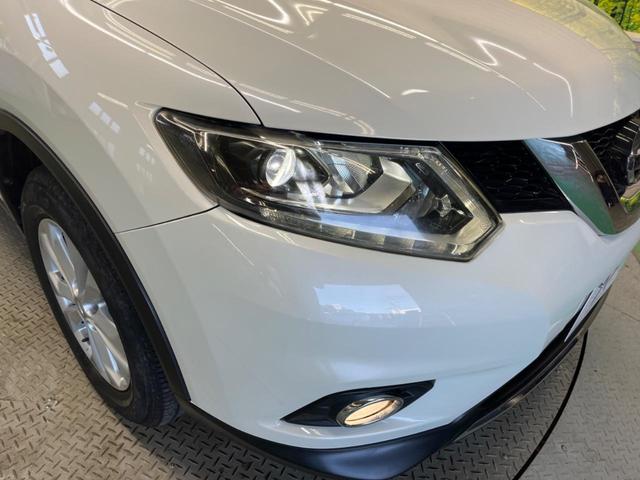 エクストレイル ２０Ｘ　禁煙車　純正８型ナビＴＶ　バックカメラ　ＬＥＤヘッド　純正１７インチＡＷ　電動バックドア　スエード調ファブリックシート　カーペットインテリア　ＥＴＣ　Ｂｌｕｅｔｏｏｔｈ　シートヒーター　ＤＶＤ再生（12枚目）