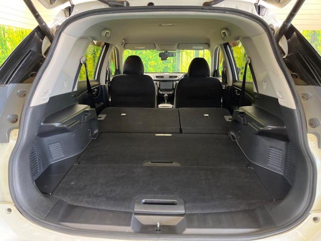 エクストレイル ２０Ｘ　禁煙車　純正８型ナビＴＶ　バックカメラ　ＬＥＤヘッド　純正１７インチＡＷ　電動バックドア　スエード調ファブリックシート　カーペットインテリア　ＥＴＣ　Ｂｌｕｅｔｏｏｔｈ　シートヒーター　ＤＶＤ再生（37枚目）