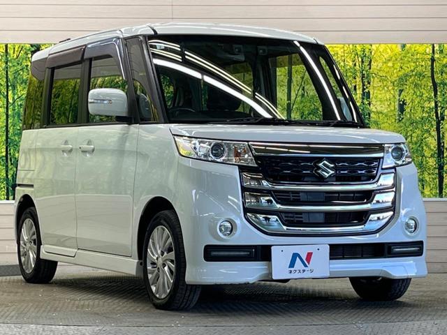 スペーシアカスタムZ ベースグレード 禁煙車 ナビフルセグ バックカメラ 電動スライドドア 衝突被害軽減 HIDヘッド 純正14インチAW ETC Bluetooth シートヒーター スマートキー オートエアコン DVD再生(16枚目)