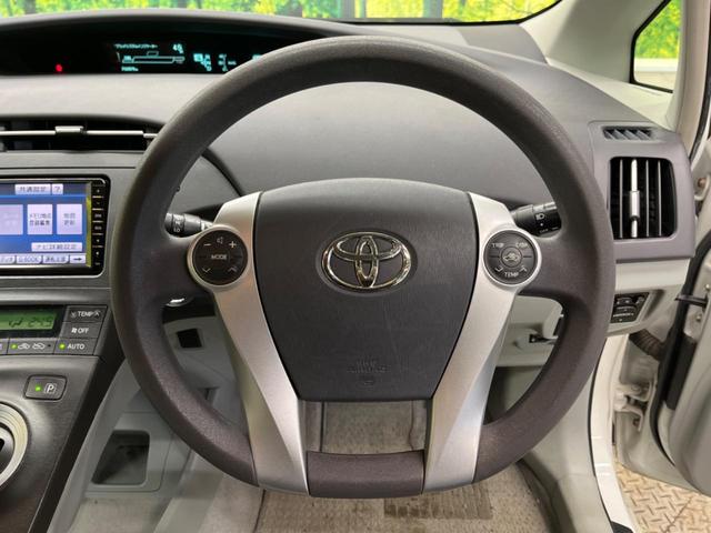 プリウス S 禁煙車 純正ナビフルセグ バックカメラ 純正15インチAW フロントフォグランプ ETC Bluetooth スマートキー オートエアコン オートライト ステアリングリモコン DVD再生 6スピーカー(11枚目)