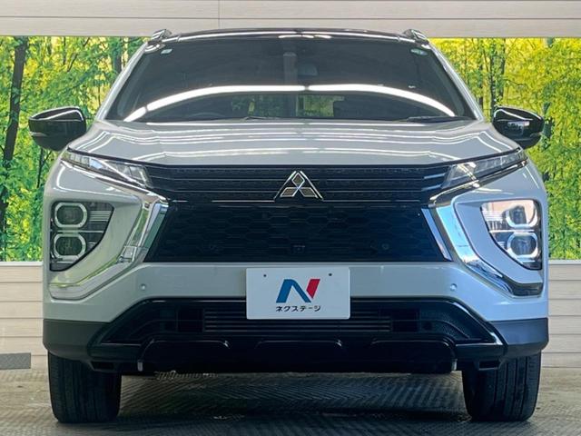 エクリプスクロス ブラックエディション　電動パノラマサンルーフ　４ＷＤ　純正８型ナビＴＶ　マルチアラウンドモニタ　ｅ－アシスト　マイパイロット　ルーフレール　ハンズフリー電動バックドア　専用半革シート　パワーシート　前後席シートヒーター（14枚目）
