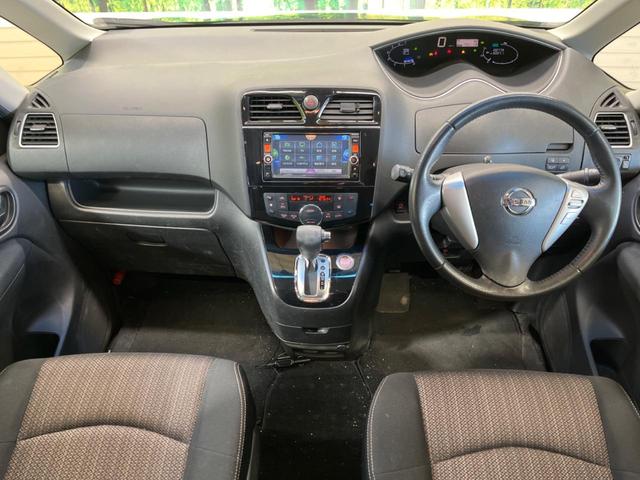 セレナ ハイウェイスター Vセレ+セーフティII SHV 禁煙車 純正ナビフルセグ アラウンドビューモニタ 両側電動ドア 衝突被害軽減 LEDヘッド 純正16インチAW フロント/バックソナー クルーズコントロール 後席オートエアコン ETC DVD再生(2枚目)