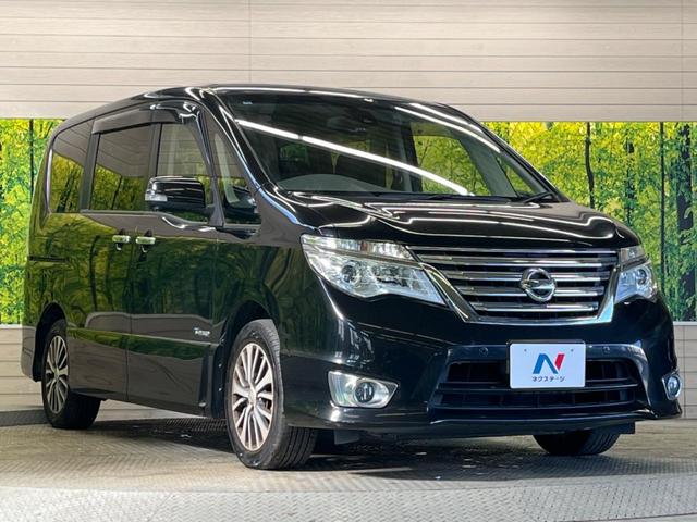 セレナ ハイウェイスター Vセレ+セーフティII SHV 禁煙車 純正ナビフルセグ アラウンドビューモニタ 両側電動ドア 衝突被害軽減 LEDヘッド 純正16インチAW フロント/バックソナー クルーズコントロール 後席オートエアコン ETC DVD再生(16枚目)