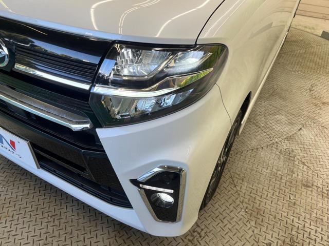 タント カスタムＸ　禁煙車　純正ナビフルセグ　両側電動ドア　バックカメラ　スマートアシスト　コーナーセンサー　ＬＥＤヘッド　純正１４インチＡＷ　半革シート　シートヒーター　Ｂｌｕｅｔｏｏｔｈ　６スピーカー　ＤＶＤ再生（12枚目）