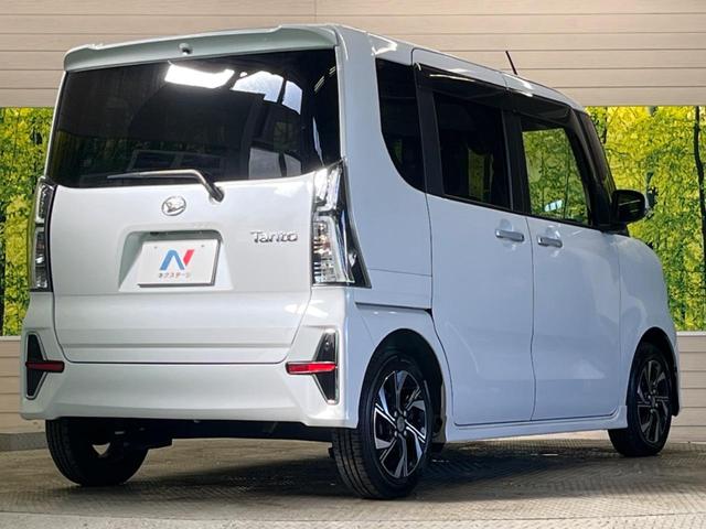タント カスタムＸ　禁煙車　純正ナビフルセグ　両側電動ドア　バックカメラ　スマートアシスト　コーナーセンサー　ＬＥＤヘッド　純正１４インチＡＷ　半革シート　シートヒーター　Ｂｌｕｅｔｏｏｔｈ　６スピーカー　ＤＶＤ再生（17枚目）