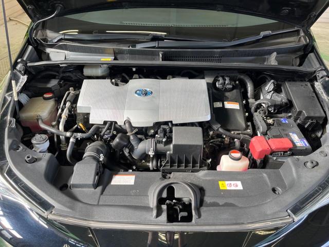 プリウス Ｓ　禁煙車　純正ナビＴＶ　バックカメラ　セーフティセンス　クールグレー内装　ＬＥＤヘッド　純正１５インチＡＷ　ＥＴＣ　Ｂｌｕｅｔｏｏｔｈ　レーダークルーズ　オートマチックハイビーム　６スピーカー（18枚目）