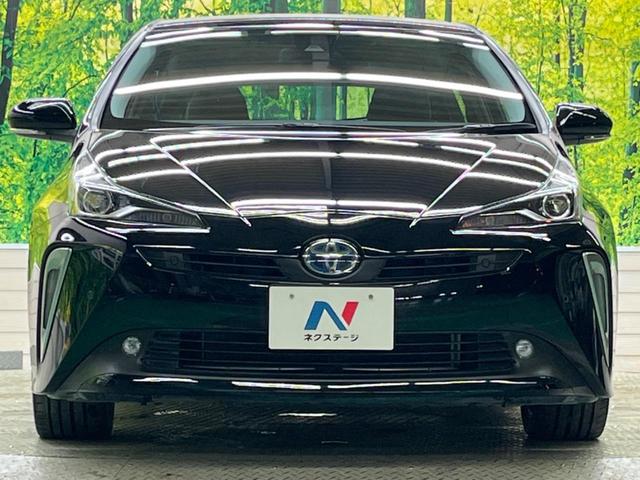 プリウス Sツーリングセレクション 禁煙車 純正8型ディスプレイTV バックカメラ セーフティセンス レーダークルーズ LEDヘッド LEDフォグ 純正17インチAW AppleCarPlay ETC 黒合皮シート シートヒーター(14枚目)