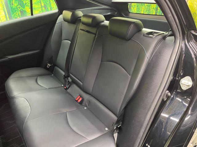 プリウス Sツーリングセレクション 禁煙車 純正8型ディスプレイTV バックカメラ セーフティセンス レーダークルーズ LEDヘッド LEDフォグ 純正17インチAW AppleCarPlay ETC 黒合皮シート シートヒーター(33枚目)