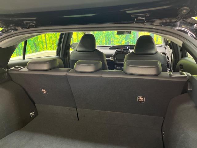 プリウス Sツーリングセレクション 禁煙車 純正8型ディスプレイTV バックカメラ セーフティセンス レーダークルーズ LEDヘッド LEDフォグ 純正17インチAW AppleCarPlay ETC 黒合皮シート シートヒーター(37枚目)