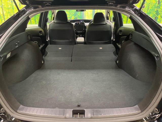 プリウス Sツーリングセレクション 禁煙車 純正8型ディスプレイTV バックカメラ セーフティセンス レーダークルーズ LEDヘッド LEDフォグ 純正17インチAW AppleCarPlay ETC 黒合皮シート シートヒーター(38枚目)