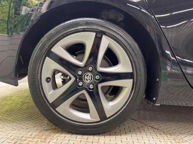 プリウス Sツーリングセレクション 禁煙車 純正8型ディスプレイTV バックカメラ セーフティセンス レーダークルーズ LEDヘッド LEDフォグ 純正17インチAW AppleCarPlay ETC 黒合皮シート シートヒーター(58枚目)