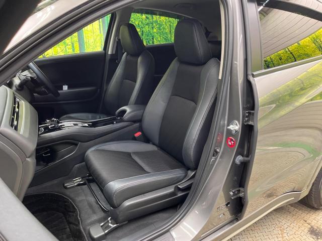 ヴェゼル ハイブリッドＺ・ホンダセンシング　禁煙車　純正８型ナビＴＶ　バックカメラ　アダプティブクルーズ　ＬＥＤヘッド　純正１７インチＡＷ　半革シート　ルーフレール　ＥＴＣ　Ｂｌｕｅｔｏｏｔｈ　シートヒーター　コンフォートビューＰＫＧ（33枚目）