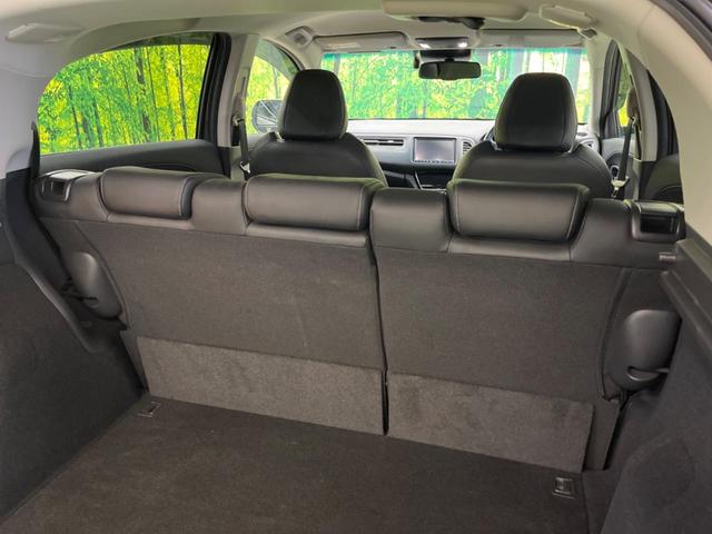 ヴェゼル ハイブリッドＺ・ホンダセンシング　禁煙車　純正８型ナビＴＶ　バックカメラ　アダプティブクルーズ　ＬＥＤヘッド　純正１７インチＡＷ　半革シート　ルーフレール　ＥＴＣ　Ｂｌｕｅｔｏｏｔｈ　シートヒーター　コンフォートビューＰＫＧ（38枚目）