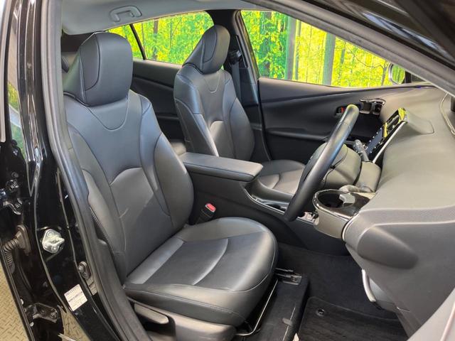 プリウス Sツーリングセレクション 禁煙車 純正8型ディスプレイ パノラミックビューモニタ セーフティセンス インテリジェントクリアランスソナー AppleCarPlay ETC LEDフォグ 合皮レザーシート シートヒーター(9枚目)