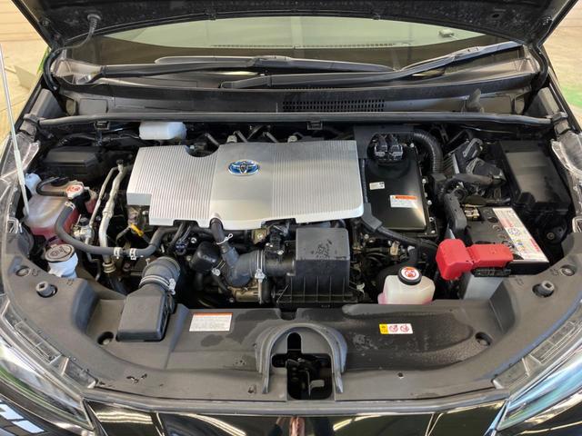 プリウス Sツーリングセレクション 禁煙車 純正8型ディスプレイ パノラミックビューモニタ セーフティセンス インテリジェントクリアランスソナー AppleCarPlay ETC LEDフォグ 合皮レザーシート シートヒーター(19枚目)
