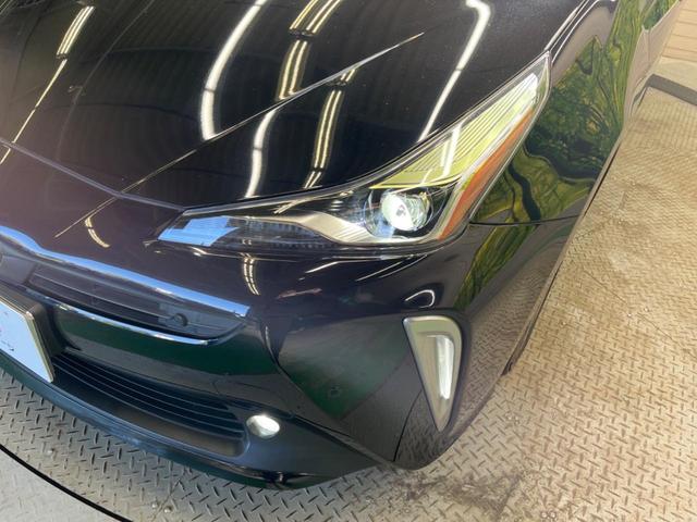 プリウス Sツーリングセレクション 禁煙車 純正8型ディスプレイ パノラミックビューモニタ セーフティセンス インテリジェントクリアランスソナー AppleCarPlay ETC LEDフォグ 合皮レザーシート シートヒーター(55枚目)