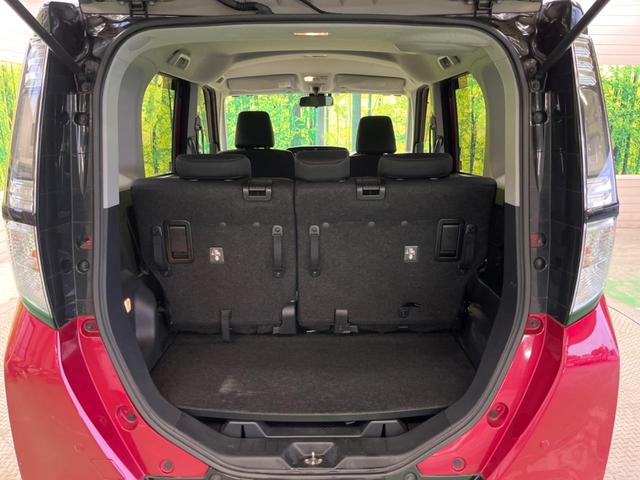 普段のお買い物や通勤、送迎等に十分な荷室スペースを確保しております。セカンドシートを倒すと、大きな荷物の積載も可能です♪