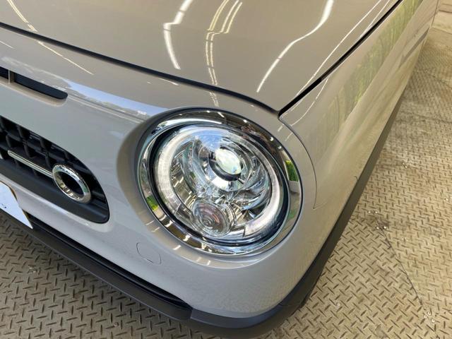 アルトラパンＬＣ Ｘ　届出済未使用車　ブラウンルーフ　セーフティサポート　ＬＥＤヘッド　純正１４インチＡＷ　半革シート　シートヒーター　スマートキー　オートエアコン　リアパーキングセンサ　ハイビームアシスト　オートライト（47枚目）