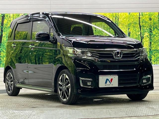 N-WGNカスタム G・ターボパッケージ 禁煙車 ナビフルセグ バックカメラ HIDヘッド 純正OP15インチAW ETC Bluetooth クルーズコントロール パドルシフト 半革シート スマートキー オートエアコン DVD再生(16枚目)