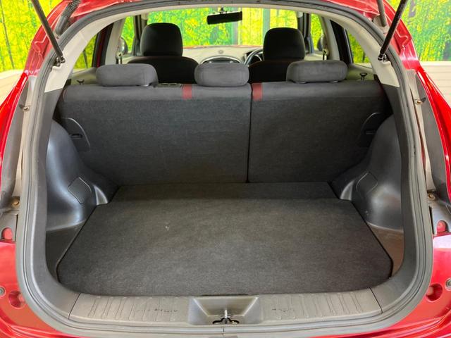 ジューク 15RX 禁煙車 純正ナビフルセグ HIDヘッド 純正OP17インチAW バックカメラ ETC Bluetooth スマートキー オートエアコン オートライト 革巻ステアリング DVD再生(10枚目)