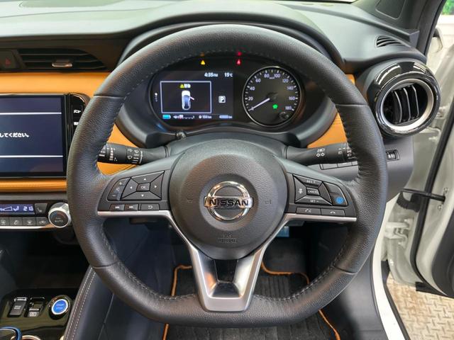 キックス Ｘ　ツートーンインテリアエディション　純正ナビ　全周囲カメラ　セーフティーアシスト　ハーフレザーシート　コーナーセンサー　デジタルインナーミラー　ＥＴＣ　ＬＥＤヘッド　純正１７インチＡＷ　オートライト　オートエアコン　Ｂｌｕｅｔｏｏｔｈ（11枚目）