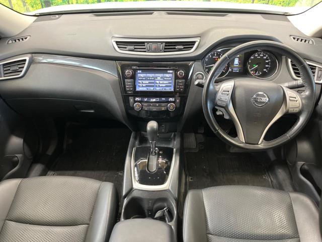 エクストレイル ２０Ｘｔ　エマージェンシーブレーキパッケージ　禁煙車　メーカーナビＴＶ　アラウンドビューモニタ　ＬＥＤヘッド　衝突被害軽減　クルーズコントロール　ルーフレール　純正１７インチＡＷ　電動バックドア　後側方車両検知警告　シートヒーター　ＥＴＣ（2枚目）