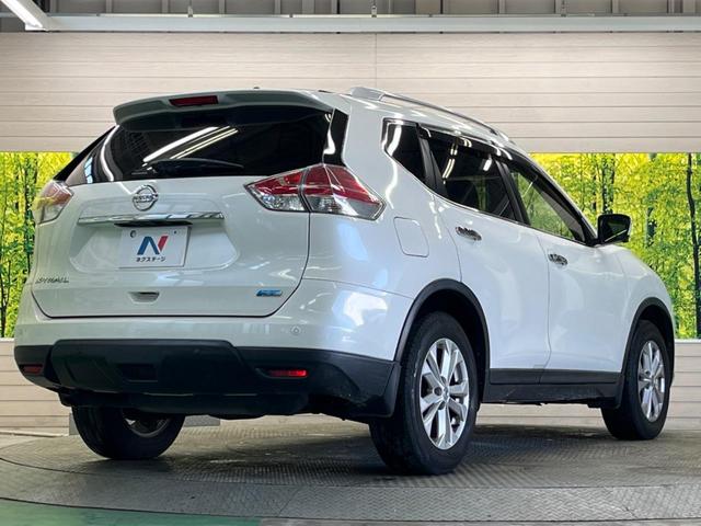 エクストレイル ２０Ｘｔ　エマージェンシーブレーキパッケージ　禁煙車　メーカーナビＴＶ　アラウンドビューモニタ　ＬＥＤヘッド　衝突被害軽減　クルーズコントロール　ルーフレール　純正１７インチＡＷ　電動バックドア　後側方車両検知警告　シートヒーター　ＥＴＣ（18枚目）