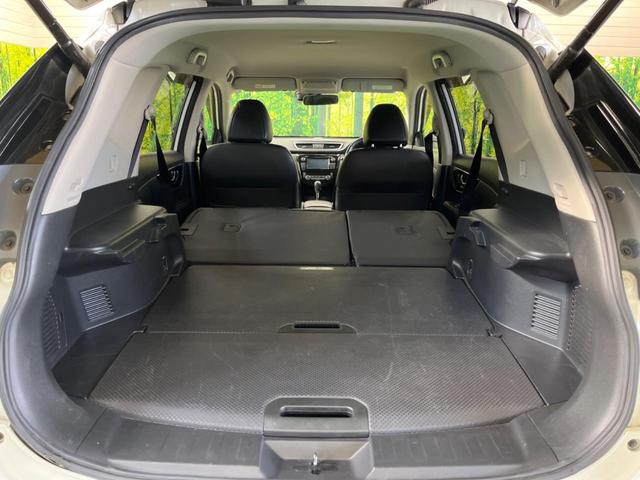 エクストレイル ２０Ｘｔ　エマージェンシーブレーキパッケージ　禁煙車　メーカーナビＴＶ　アラウンドビューモニタ　ＬＥＤヘッド　衝突被害軽減　クルーズコントロール　ルーフレール　純正１７インチＡＷ　電動バックドア　後側方車両検知警告　シートヒーター　ＥＴＣ（39枚目）