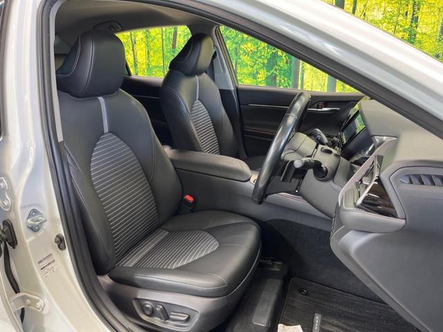 カムリ ＷＳ　禁煙車　純正９型ナビＴＶ　純正ＯＰ１８インチＡＷ　ブラインドスポットモニタ　バックカメラ　セーフティセンス　インテリジェントクリアランスソナー　ＬＥＤヘッド　半革シート　パワーシート　ＥＴＣ（11枚目）