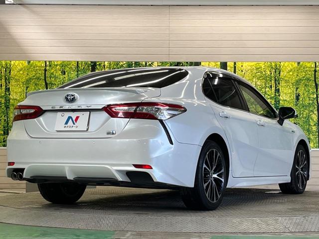 カムリ ＷＳ　禁煙車　純正９型ナビＴＶ　純正ＯＰ１８インチＡＷ　ブラインドスポットモニタ　バックカメラ　セーフティセンス　インテリジェントクリアランスソナー　ＬＥＤヘッド　半革シート　パワーシート　ＥＴＣ（19枚目）