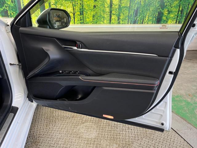 カムリ ＷＳ　禁煙車　純正９型ナビＴＶ　純正ＯＰ１８インチＡＷ　ブラインドスポットモニタ　バックカメラ　セーフティセンス　インテリジェントクリアランスソナー　ＬＥＤヘッド　半革シート　パワーシート　ＥＴＣ（27枚目）