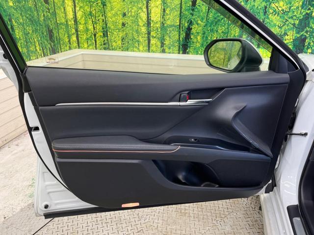 カムリ ＷＳ　禁煙車　純正９型ナビＴＶ　純正ＯＰ１８インチＡＷ　ブラインドスポットモニタ　バックカメラ　セーフティセンス　インテリジェントクリアランスソナー　ＬＥＤヘッド　半革シート　パワーシート　ＥＴＣ（29枚目）
