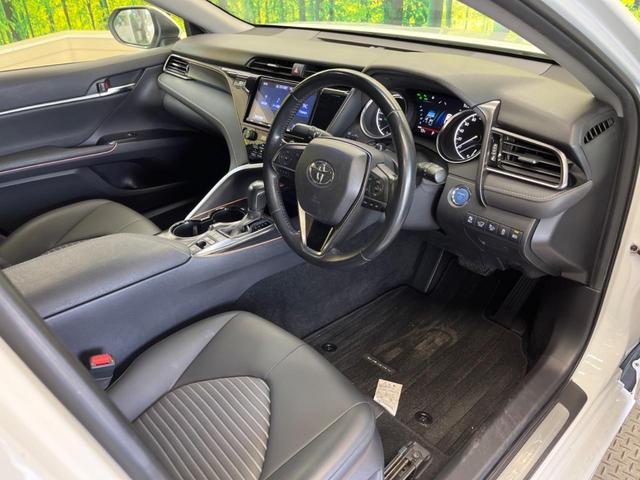 カムリ ＷＳ　禁煙車　純正９型ナビＴＶ　純正ＯＰ１８インチＡＷ　ブラインドスポットモニタ　バックカメラ　セーフティセンス　インテリジェントクリアランスソナー　ＬＥＤヘッド　半革シート　パワーシート　ＥＴＣ（46枚目）