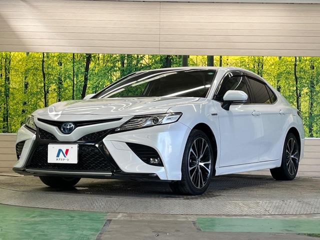 カムリ ＷＳ　禁煙車　純正９型ナビＴＶ　純正ＯＰ１８インチＡＷ　ブラインドスポットモニタ　バックカメラ　セーフティセンス　インテリジェントクリアランスソナー　ＬＥＤヘッド　半革シート　パワーシート　ＥＴＣ（52枚目）