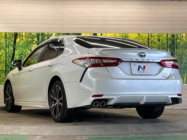カムリ ＷＳ　禁煙車　純正９型ナビＴＶ　純正ＯＰ１８インチＡＷ　ブラインドスポットモニタ　バックカメラ　セーフティセンス　インテリジェントクリアランスソナー　ＬＥＤヘッド　半革シート　パワーシート　ＥＴＣ（54枚目）