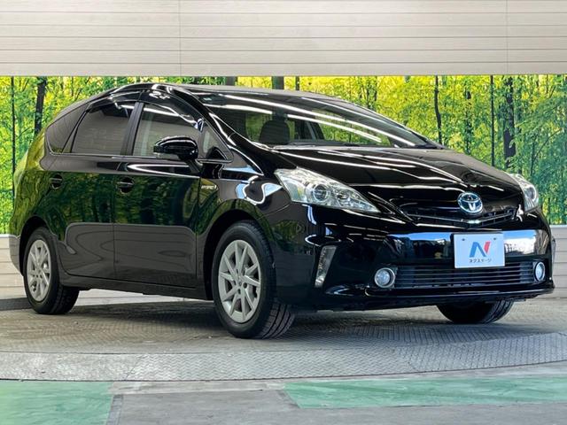 プリウスアルファ Ｓ　禁煙車　純正ナビＴＶ　バックカメラ　ＥＴＣ　Ｂｌｕｅｔｏｏｔｈ　スマートキー　純正１６インチＡＷ　フロントフォグランプ　革巻ステアリング　オートエアコン　オートライト　６スピーカー（16枚目）