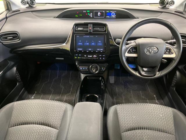 プリウス Sセーフティプラス モデリスタエアロ Weds18インチAW 禁煙車 純正9型ナビTV バックカメラ セーフティセンス レーダークルーズ インテリジェントクリアランスソナー LEDフォグ ETC Bluetooth(2枚目)
