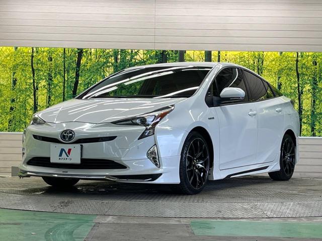プリウス Sセーフティプラス モデリスタエアロ Weds18インチAW 禁煙車 純正9型ナビTV バックカメラ セーフティセンス レーダークルーズ インテリジェントクリアランスソナー LEDフォグ ETC Bluetooth(52枚目)