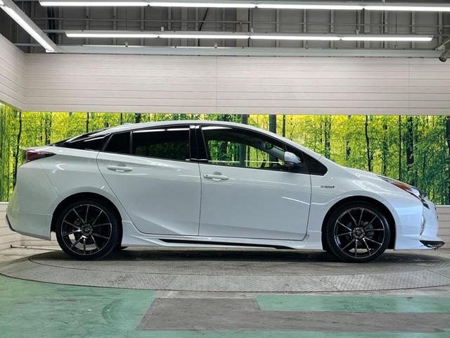 プリウス Sセーフティプラス モデリスタエアロ Weds18インチAW 禁煙車 純正9型ナビTV バックカメラ セーフティセンス レーダークルーズ インテリジェントクリアランスソナー LEDフォグ ETC Bluetooth(54枚目)