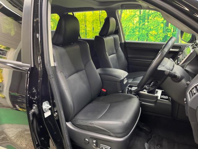 ランドクルーザープラド ＴＸ　Ｌパッケージ　ムーンルーフ　モデリスタエアロ　純正ＯＰ１９インチＡＷ　禁煙車　純正９型ナビＴＶ　マルチテレインモニタ　黒革　セーフティセンス　パワーシート　ポジションメモリ　シートベンチレーション　１４スピーカー（9枚目）