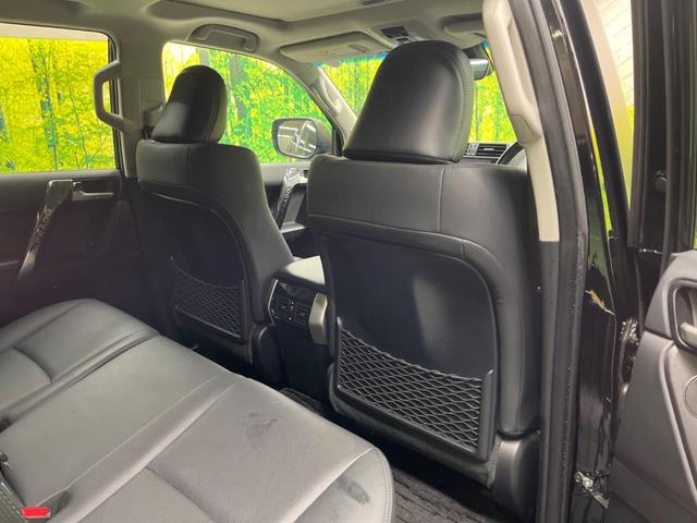 ランドクルーザープラド ＴＸ　Ｌパッケージ　ムーンルーフ　モデリスタエアロ　純正ＯＰ１９インチＡＷ　禁煙車　純正９型ナビＴＶ　マルチテレインモニタ　黒革　セーフティセンス　パワーシート　ポジションメモリ　シートベンチレーション　１４スピーカー（40枚目）