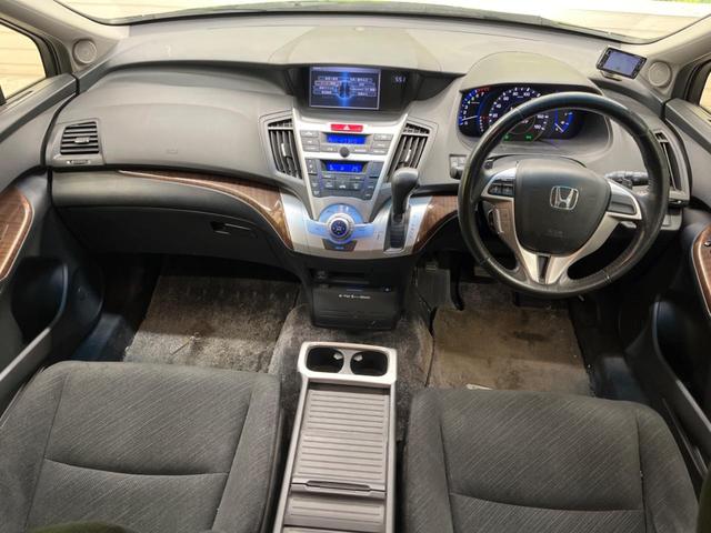 オデッセイ MX・エアロパッケージ 禁煙車 メーカーナビフルセグ バックカメラ HIDヘッド 純正18インチAW ETC Bluetooth スマートキー オートエアコン オートライト 革巻ステアリング パドルシフト DVD再生(2枚目)