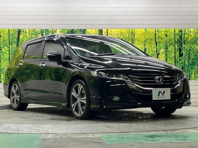 オデッセイ MX・エアロパッケージ 禁煙車 メーカーナビフルセグ バックカメラ HIDヘッド 純正18インチAW ETC Bluetooth スマートキー オートエアコン オートライト 革巻ステアリング パドルシフト DVD再生(16枚目)