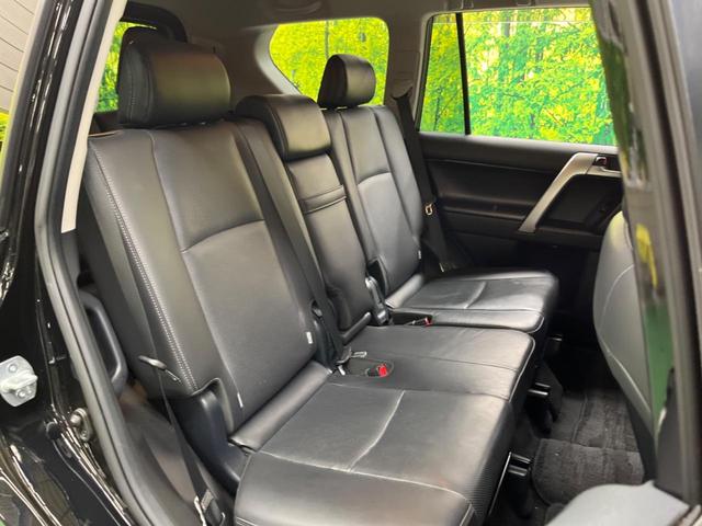 ランドクルーザープラド TX Lパッケージ・ブラックエディション 7人乗 黒革 禁煙車 9型ナビTV バックカメラ セーフティセンス レーダークルーズ LEDヘッド 専用18インチAW ルーフレール パワーシート シートベンチレーション ETC Bluetooth(10枚目)