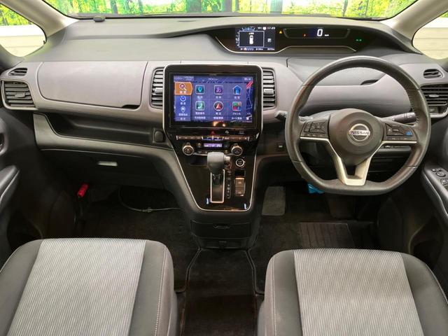 セレナ ハイウェイスターV 禁煙車 BiG-X11型ナビTV 12.8型リアビジョン アラウンドビューモニタ 両側ハンズフリー電動ドア 衝突被害軽減 プロパイロット アダプティブLEDヘッド 後席オートエアコン ETC(2枚目)