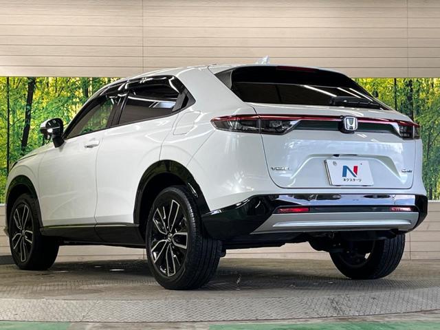ヴェゼル e:HEV Z 禁煙車 9型コネクトナビTV バックカメラ ホンダセンシング 渋滞追従アダプティブクルーズ ブラインドスポットインフォメーション 半革 シートヒーター ハンズフリー電動バックドア ステアリングヒーター(30枚目)