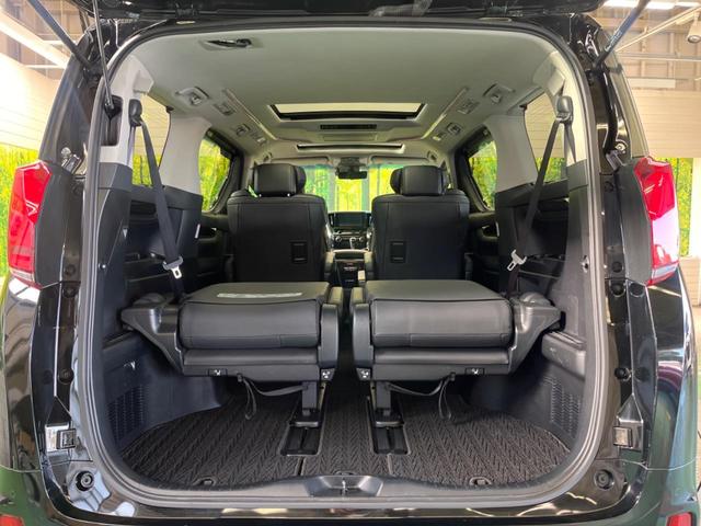 アルファード 2.5S Cパッケージ ツインムーンルーフ 三眼LED 禁煙車 純正9型ディスプレイTV 純正12型後席モニター バックカメラ セーフティセンス ブラインドスポットモニタ デジタルインナーミラー 電動バックドア DVD再生(52枚目)