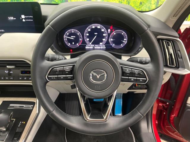 CX-60 XD エクスクルーシブモード パノラマサンルーフ 白革 禁煙車 12.3型コネクトナビTV 360°ビューモニタ BOSEサウンド 衝突軽減 10WAYパワーシート シートベンチレーション 電動バックドア ETC HDMI入力(6枚目)