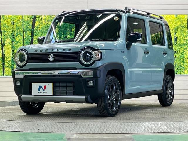 ハスラー タフワイルド 届出済未使用車 2トーンカラー セーフティサポート アダプティブクルーズ LEDヘッド 純正15インチAW LEDフォグ ルーフレール シートヒーター 革巻ステアリング 6スピーカー USB電源(42枚目)